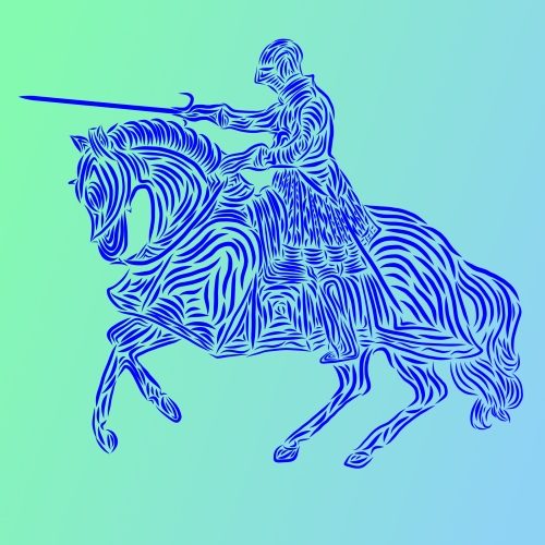 Ravenist Knight the Blue